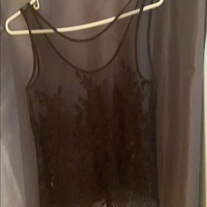 Sheer Aqua by Bloomingdales top